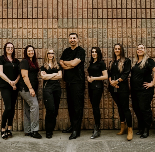Mill Ridge Family Dental team standing together
